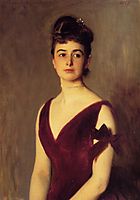 Mrs Charles E. Inches (Louise Pomeroy) , 1887, sargent