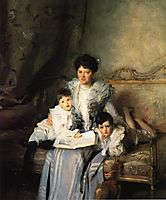 Mrs Knowles and her Children, 1902, sargent