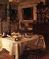 My Dining Room, 1885, sargent