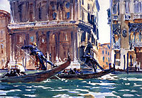 On the Canal, 1903, sargent