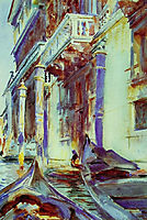 On the Grand Canal, 1907, sargent