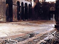 Pavement of Saint Mark-s, 1898, sargent