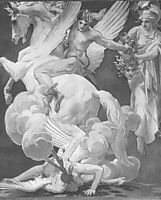 Perseus on Pegasus Slaying Medusa, 1921-1925, sargent