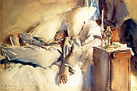 Peter Harrison Asleep, 1905, sargent