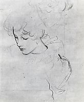 Polly Barnard (also known as study for Carnation, Lily, Lily, Rose), c.1885, sargent
