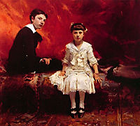 Portrait of Edouard and Marie-Louise Pailleron, sargent