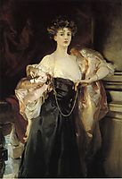 Portrait of Lady Helen Vincent, Viscountess d-Abernon, 1904, sargent