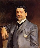 Portrait of Louis Alexander Fagan, 1893, sargent