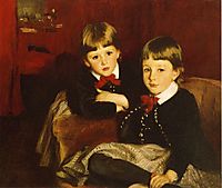 Portrait of Two Children, 1887, sargent