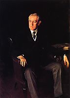 President Woodrow Wilson, 1917, sargent