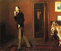Robert Louis Stevenson and his wife, 1885, sargent