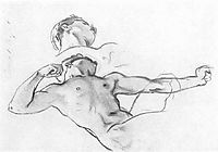 Study for The Archers, sargent