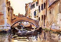 Venetian Canal, 1903, sargent