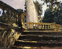 Villa Torlonia Fountain, 1907, sargent