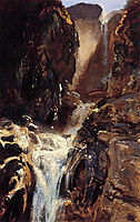 A Waterfall, 1910, sargent