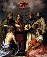 Disputation on the Trinity, 1517, sarto