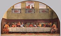 The Last Supper (detail), 1525, sarto