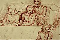 Last Supper (study), 1525, sarto