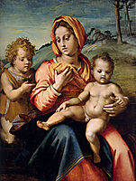 Madonna and Child with the Infant Saint John in a Landscape, sarto