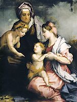 Madonna and Child with St. Elizabeth and St. John the Baptist, c.1529, sarto