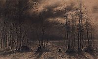 Autumn night, 1872, savrasov