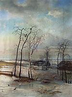 Breath of spring, c.1890, savrasov