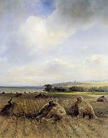 By late summer, on the Volga, 1873, savrasov