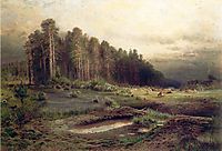 Elk Island in Sokolniki, 1869, savrasov