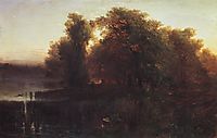 Evening Landscape, 1861, savrasov