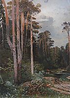 Forest road in Sokolniki, c.1860, savrasov