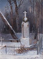 Grave, 1884, savrasov