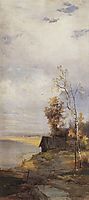 Landscape with a house, savrasov