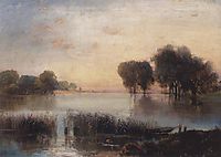 Landscape with a River, savrasov