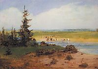 Summer Landscape, 1850, savrasov