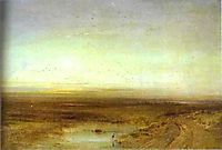 Sunset, 1875, savrasov