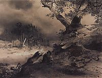 Thunderstorm, 1856, savrasov