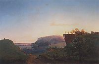 Ukrainian landscape, 1849, savrasov