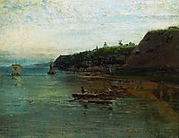 Volga near Gorodets, 1870, savrasov