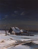 Winter Landscape, 1871, savrasov
