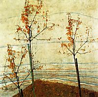 Autumn Trees, 1911, schiele