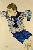 Boy in a Sailor Suit, 1913, schiele