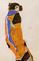 The Dancer Moa, 1911, schiele