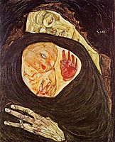 Dead Mother, 1910, schiele
