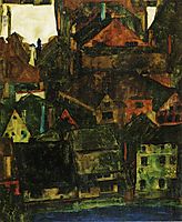 Krumau, 1911, schiele