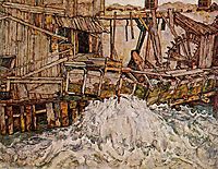 The Mill, 1916, schiele