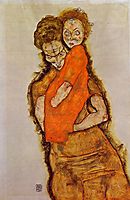 Mother and Child, 1914, schiele