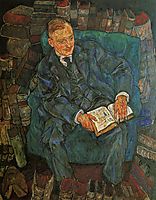 Portrait of Dr. Hugo Koller, 1918, schiele