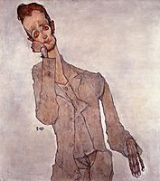 Portrait of Karl Zakovsek, 1910, schiele