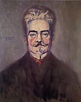 Portrait of Leopold Czihaczek, 1907, schiele