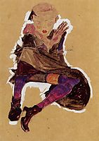 Seated Young Girl, 1910, schiele